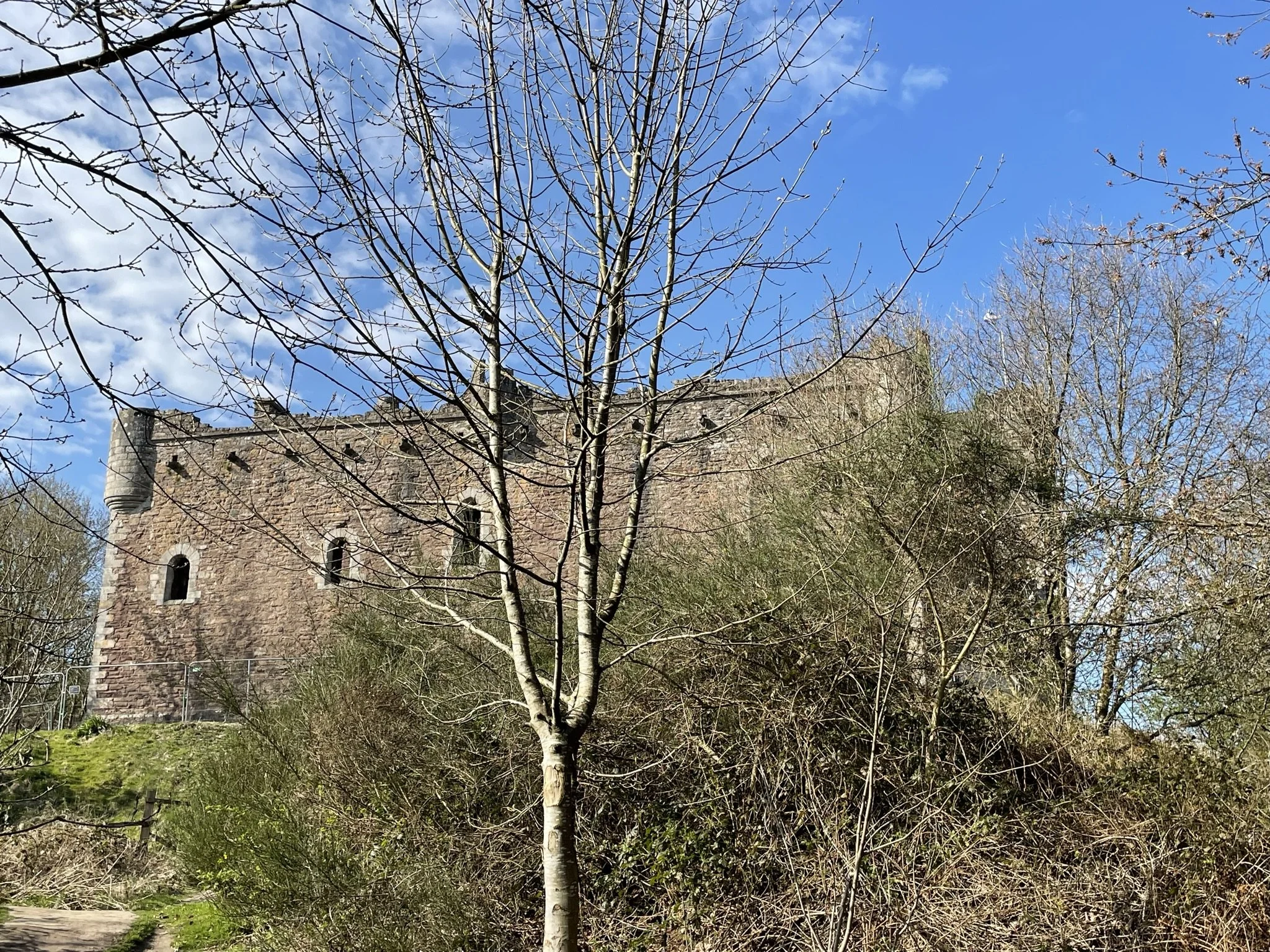 Rear View of Doune Castle