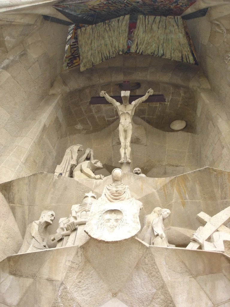 Passion Facade at La Sagrada Familia