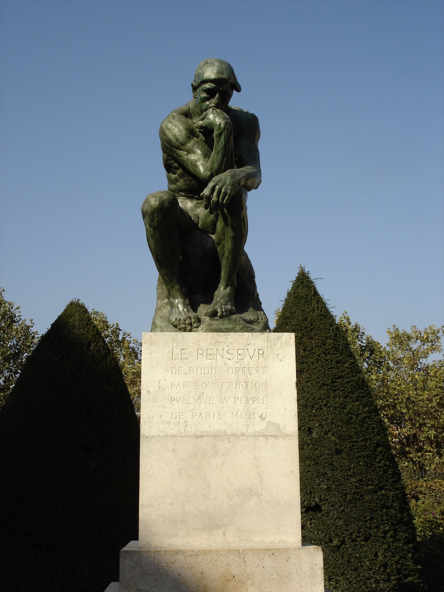 Auguste Rodin’s Le Penseur (The Thinker)