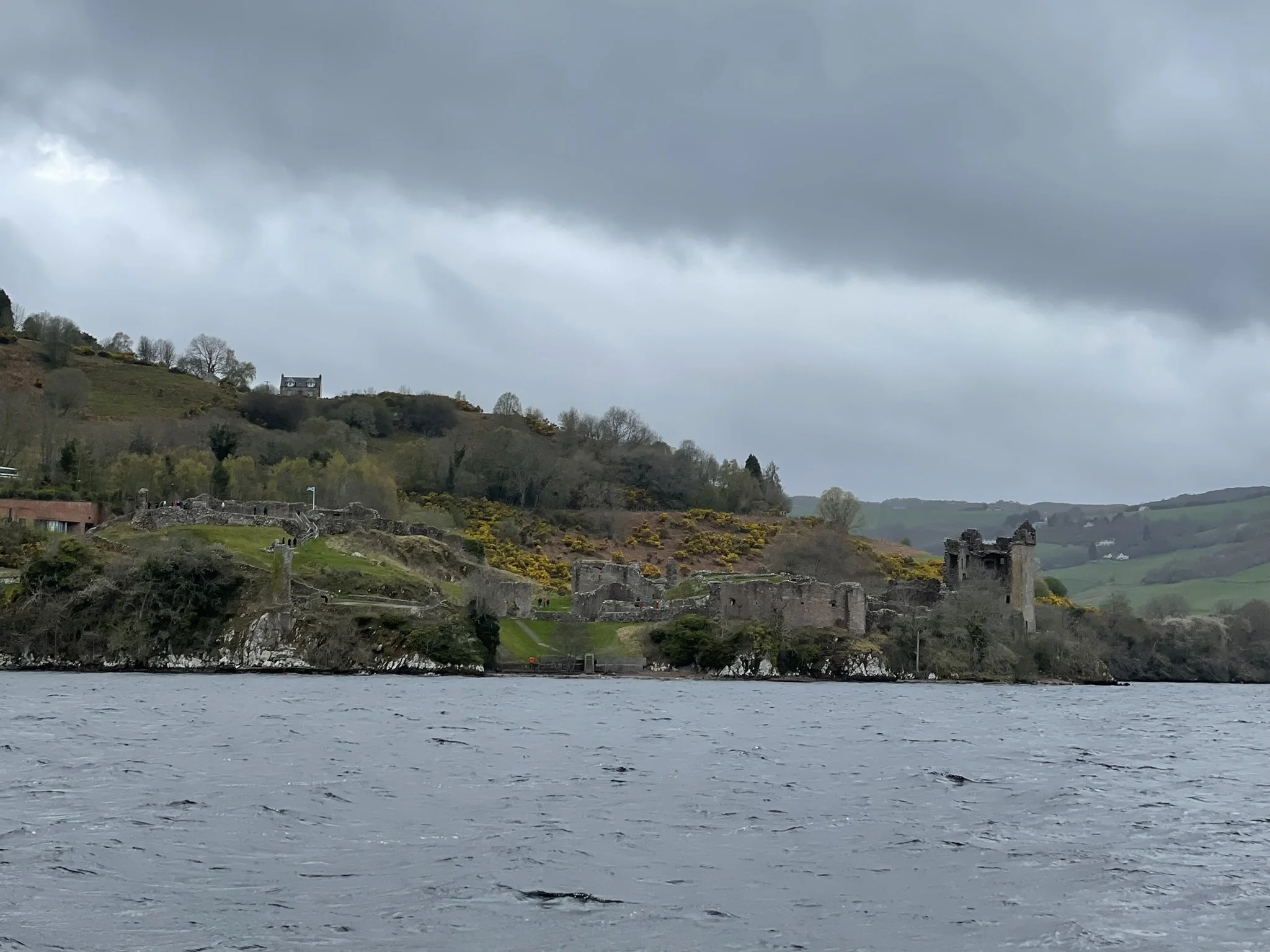 Urquhart Castle from Loch Ness