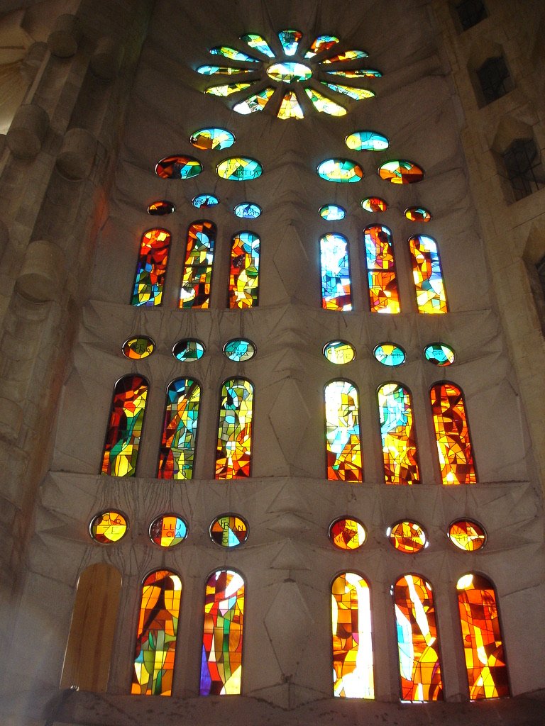 La Sagrada Familia Stained Glass