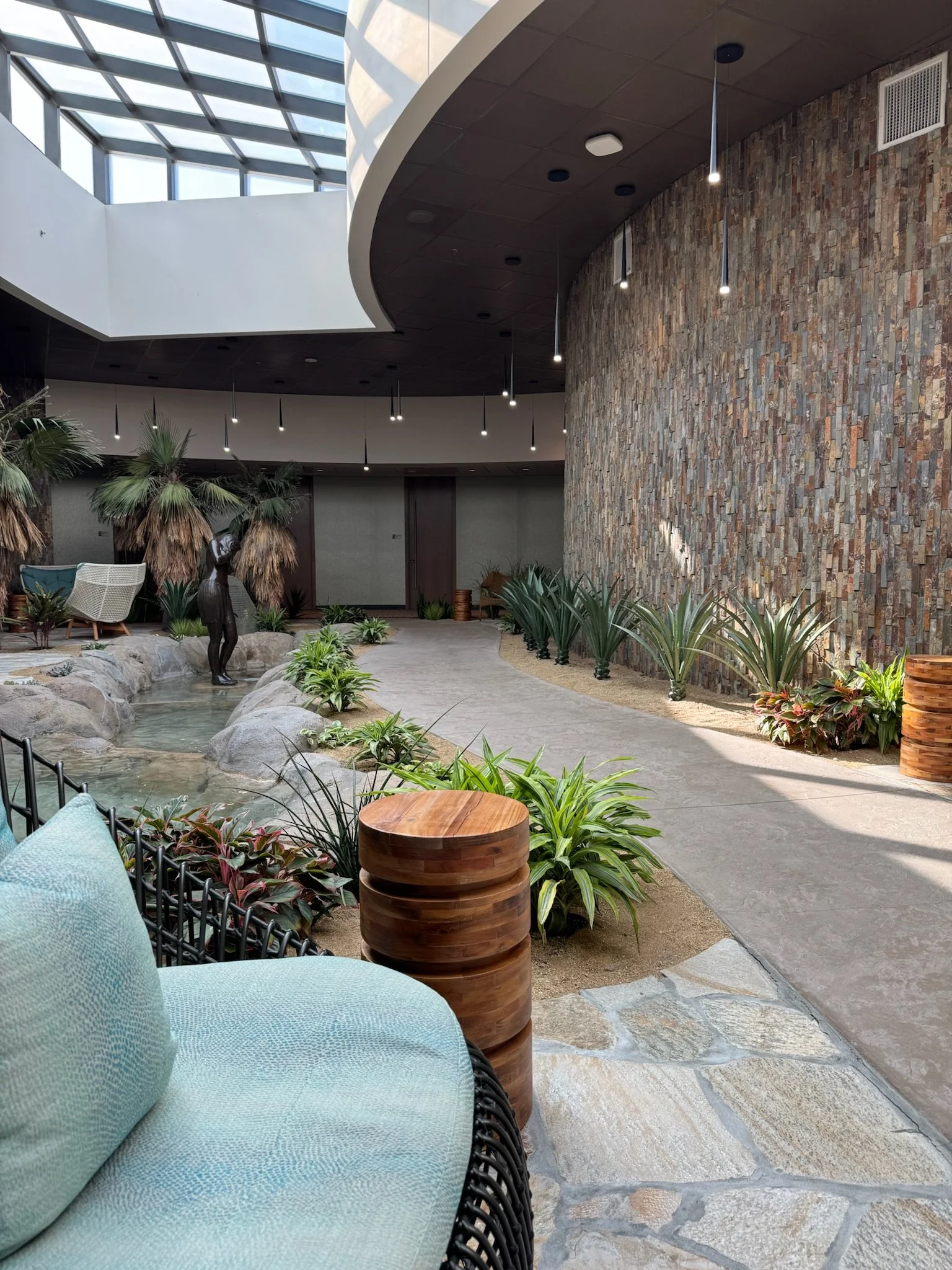 Relaxation area at the Spa at Sec He