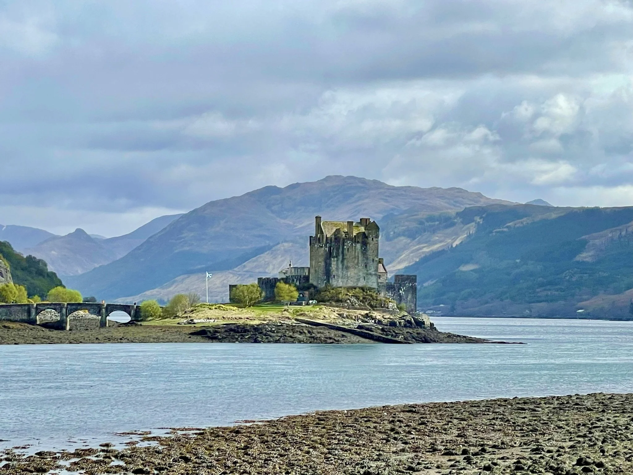 Viewpoint of Eilean Donan Castle