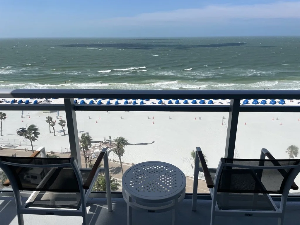 Room Balcony with Gulf View, Wyndham Grand, Clearwater Beach, FL