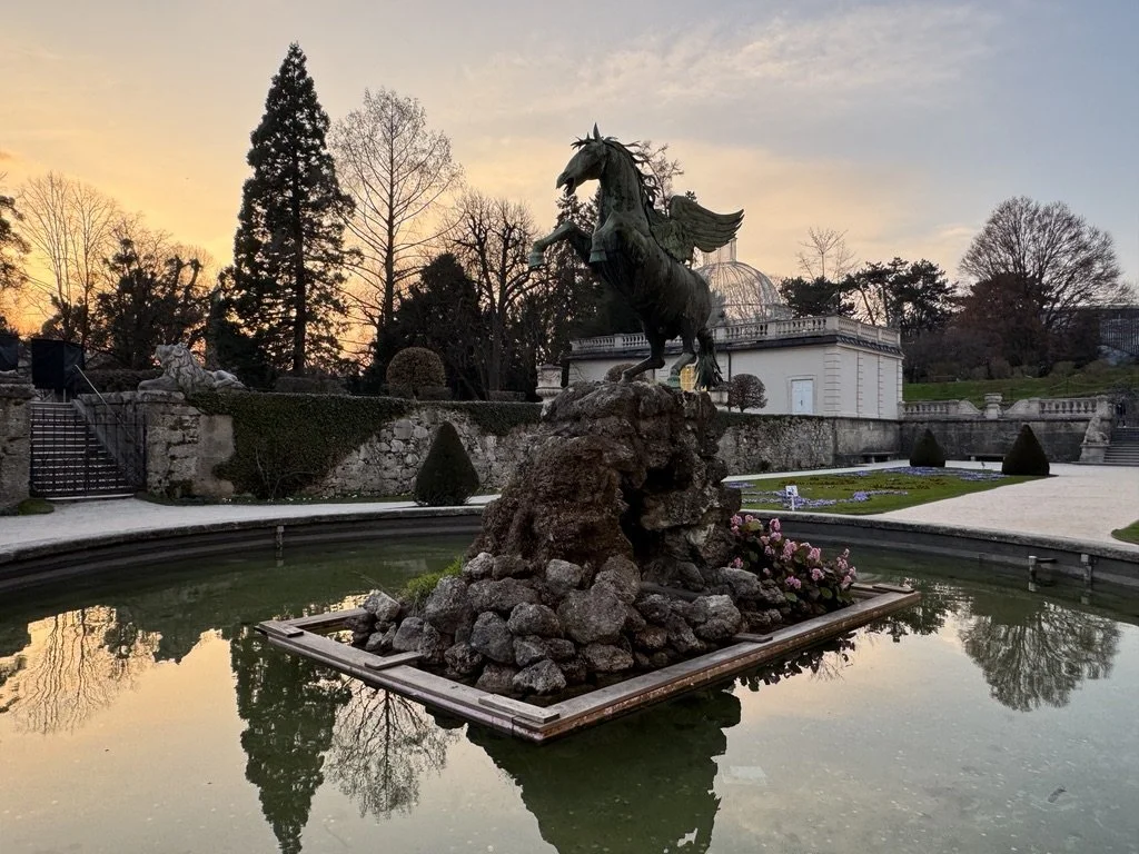 Pegasus Fountain, Mirabell Gardens