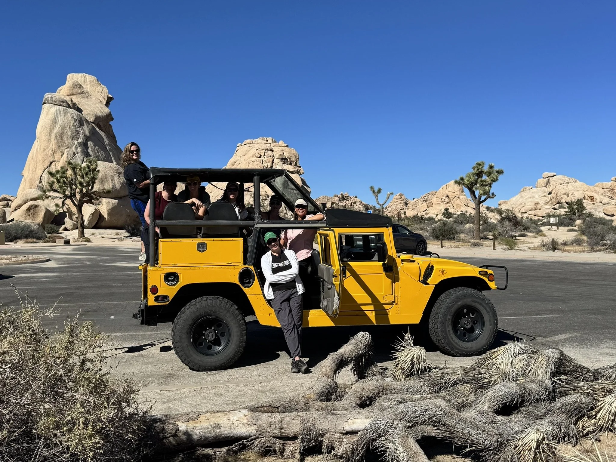 Hummer Tour, Intersection Rock Area, Joshua Tree National Park
