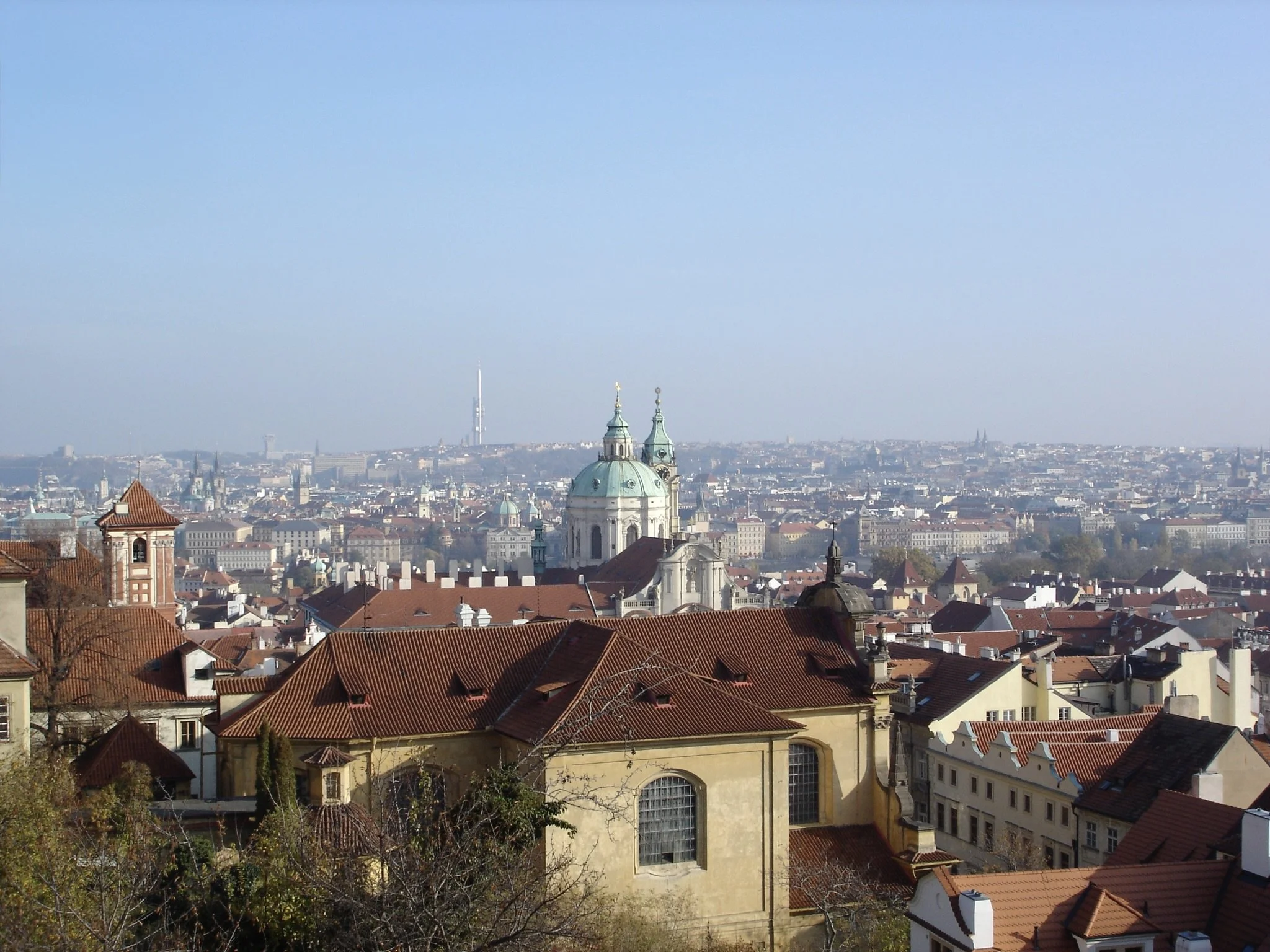 Rooftop view of Malá Strana