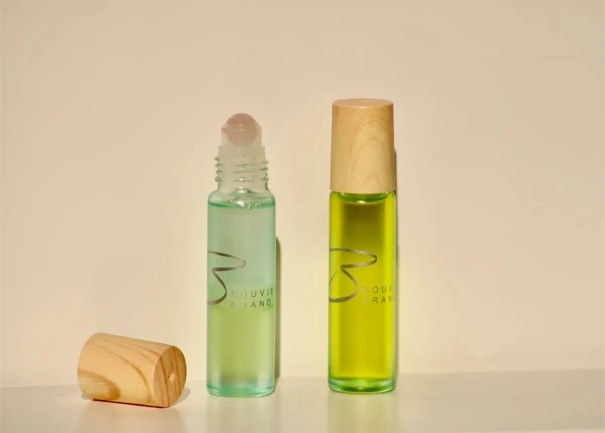 Roll-On Aroma with Rose Quartz Rollerball