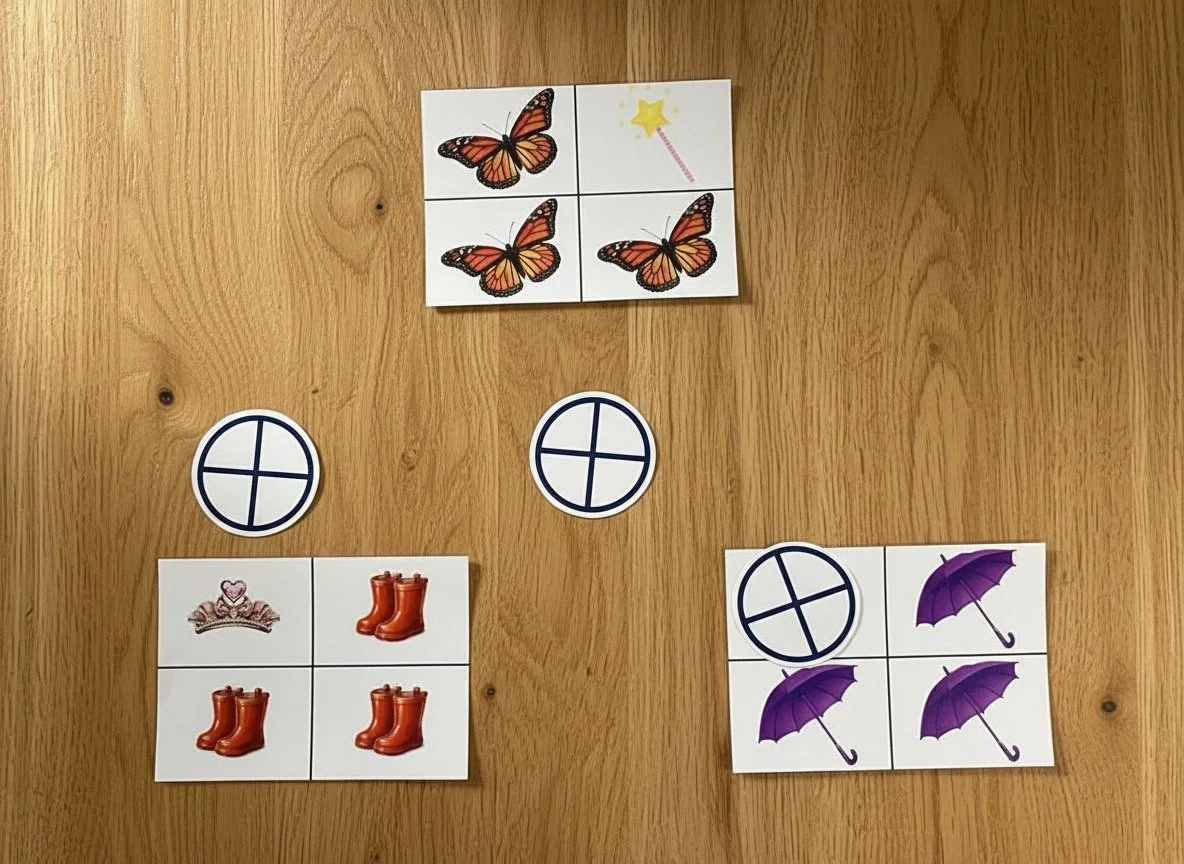 Frühling | Was passt nicht dazu | ab 2 Jahren | Montessori inspiriert