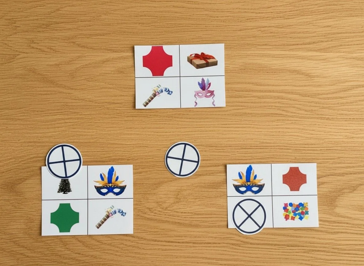 Fasnacht | Was passt nicht? | ab 3 Jahren | Montessori inspiriert