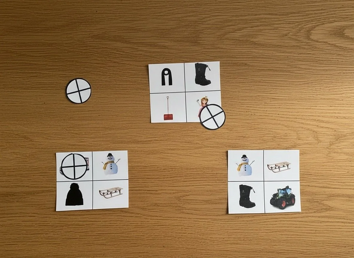 Winter | Was passt nicht dazu | ab 3 Jahren | Montessori inspiriert