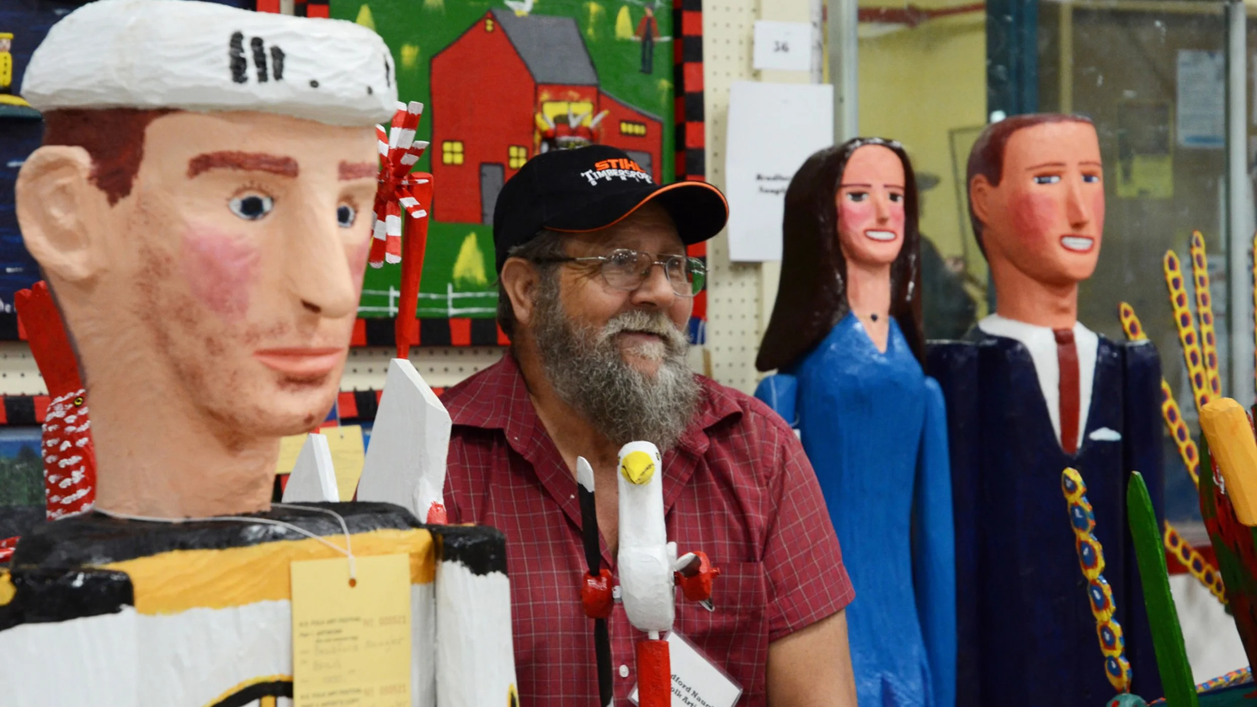 Bradford Naugler (and friends) at the 2011 NS Folk Art Festival