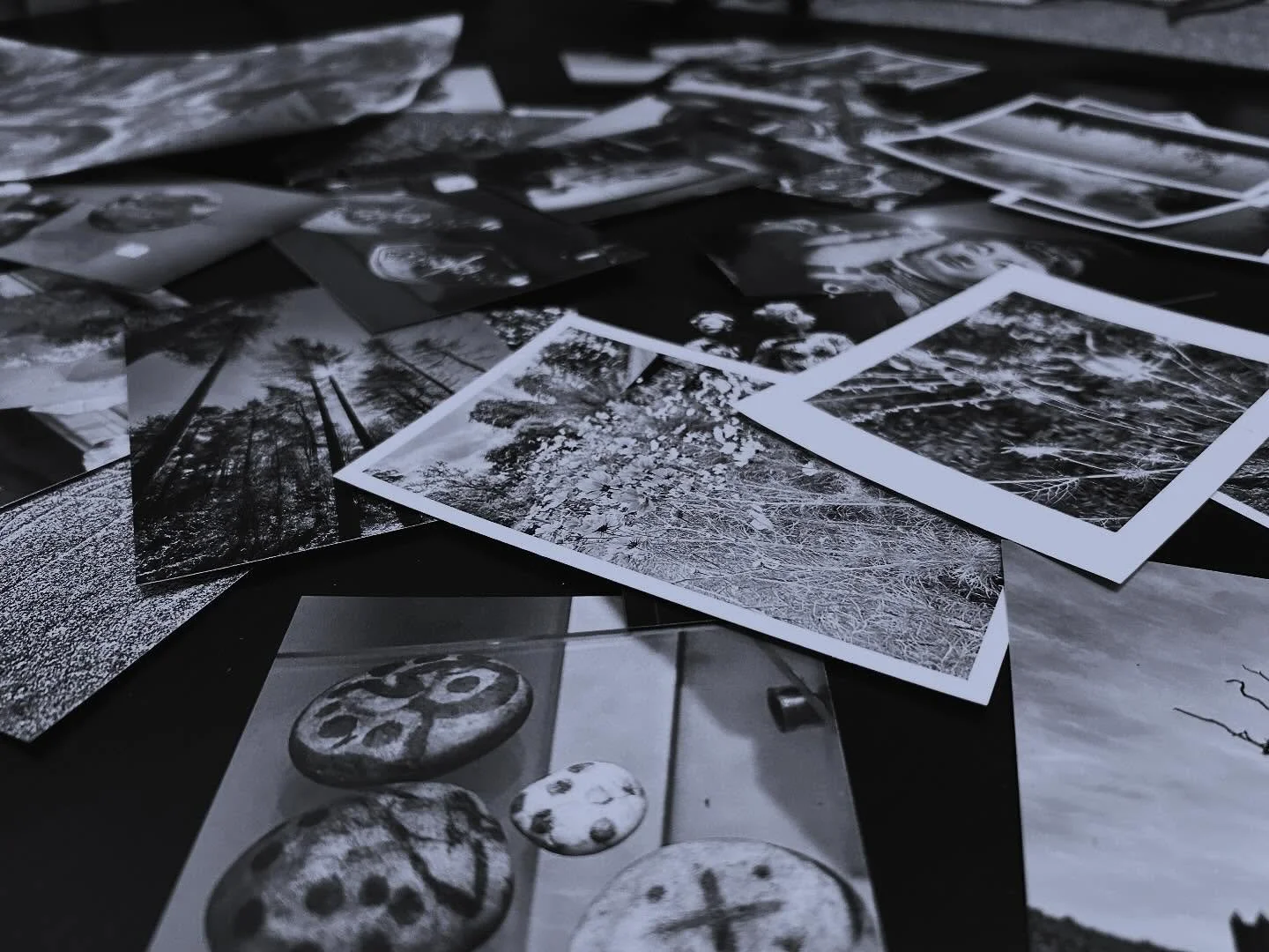 Necessary chaos on the studio floor, pencils in hand, various cups of tea, unfinished and long cold.
1. Inspiration pictures taken at various museums, outdoor spaces and exhibitions this year 📸
2. A mess of pencils on the floor ✏️
3. A collection of