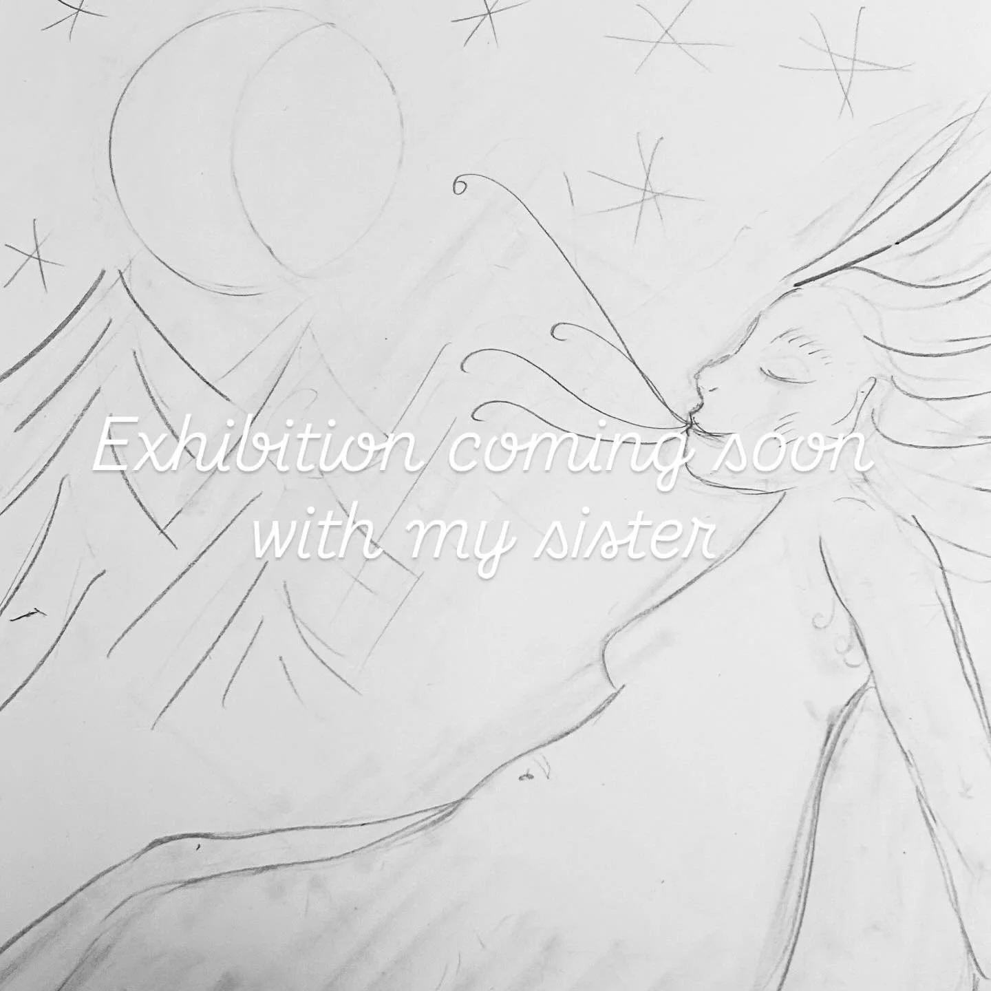 @lunaloon &amp; I have a show together&hellip;details to follow! 🖊️ 🎨 #exhibitionprep #drawing #painting #sisters #artists #illustration #mixedmediaart