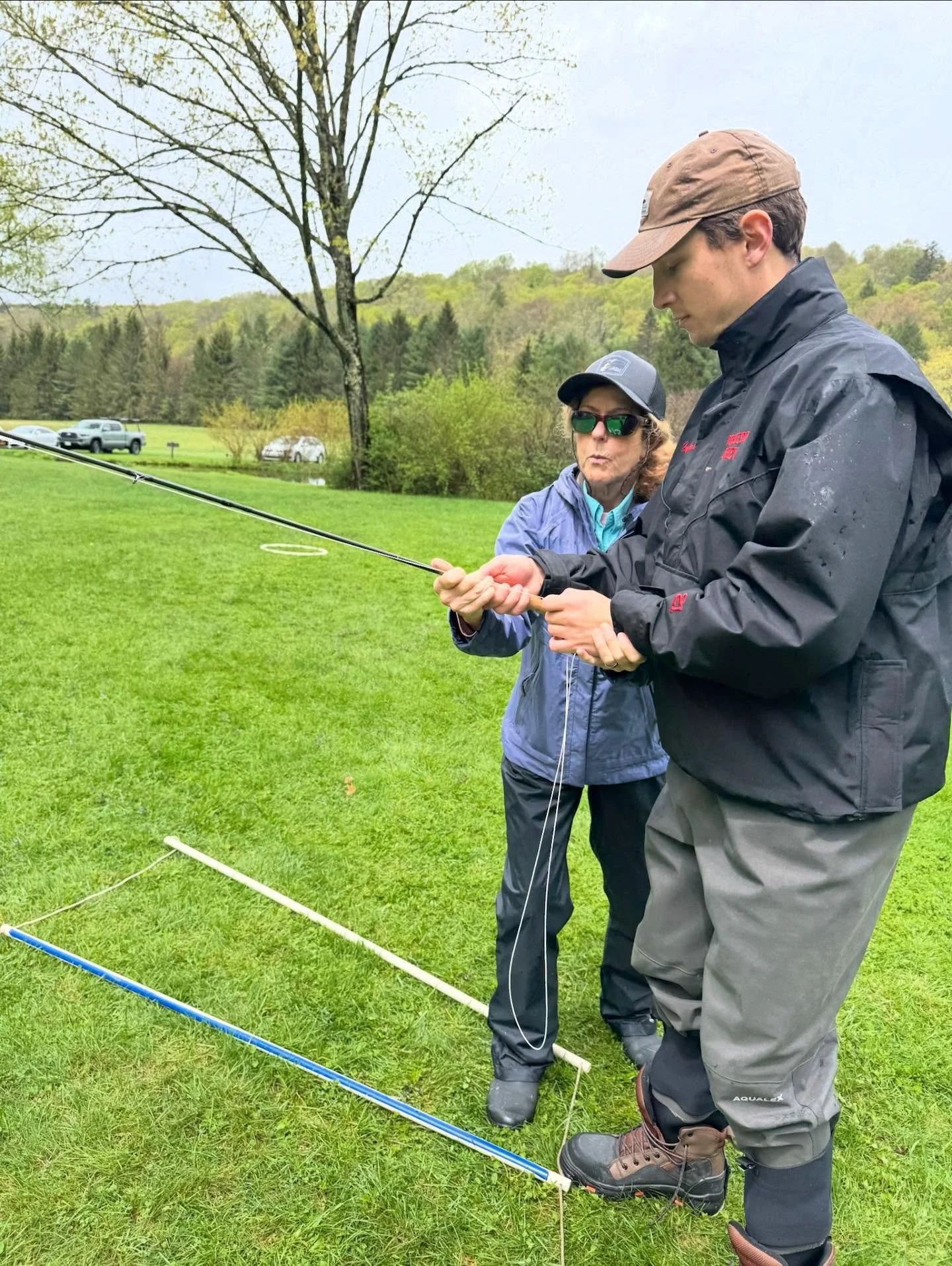 It&rsquo;s the little things that make a successful fly fishing school&hellip; Clear instruction and a willingness to learn.

#FlyFishing #FlyFishingSchool #FlyFish #JoanWulff #LeeWulf #Catskills #BeaverkillRiver #LearnToFish #TroutOnFly #FlyFishNY #