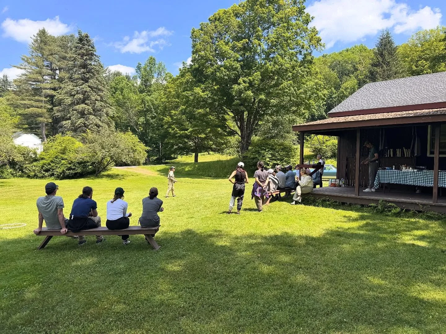In our element... We&rsquo;re already looking forward to our 2026 sessions. Stay tuned for updates as we roll out our future programming.

#FlyFishing #FlyFishingSchool #FlyFish #JoanWulff #LeeWulf #Catskills #BeaverkillRiver #LearnToFish #TroutOnFly