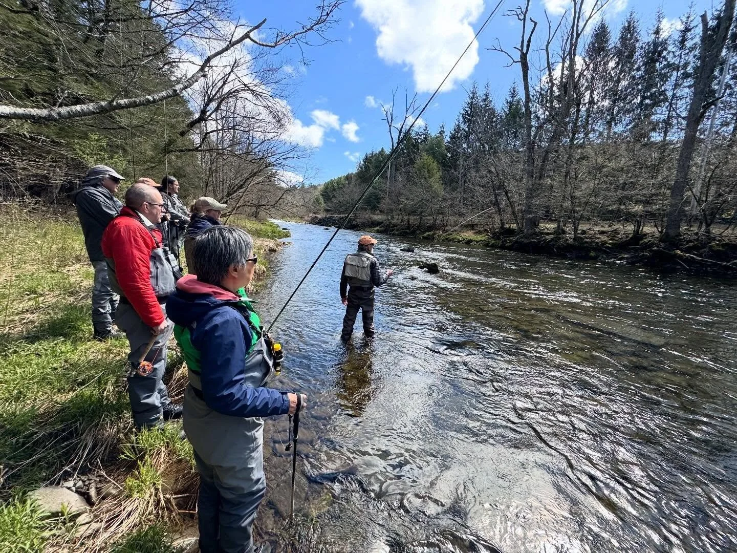 Casting school is back in session! We&rsquo;re thrilled to kick off our 2026 season and hope you&rsquo;ll join us. Visit our website to inquire about availability&hellip; 

#wulffschool #joanwulff #flyfishing #learntoflyfish #troutfishing