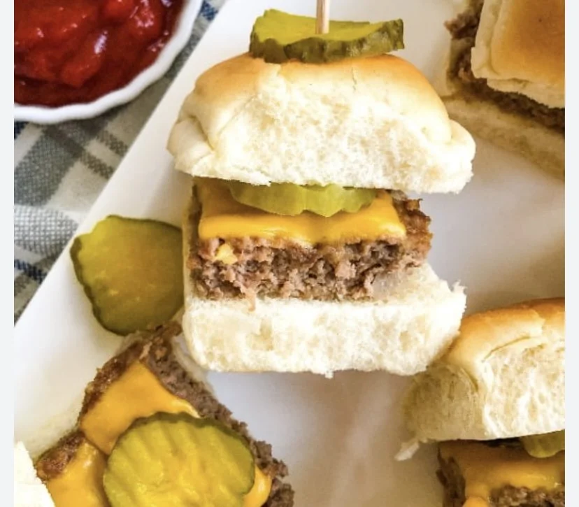 Cheeseburger sliders