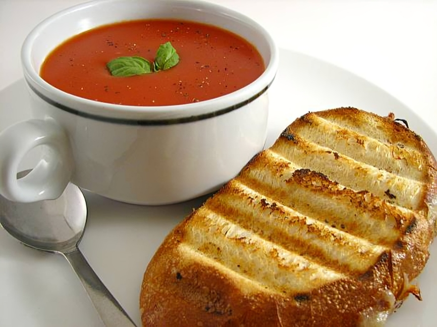 Grilled cheese & Tomato soup