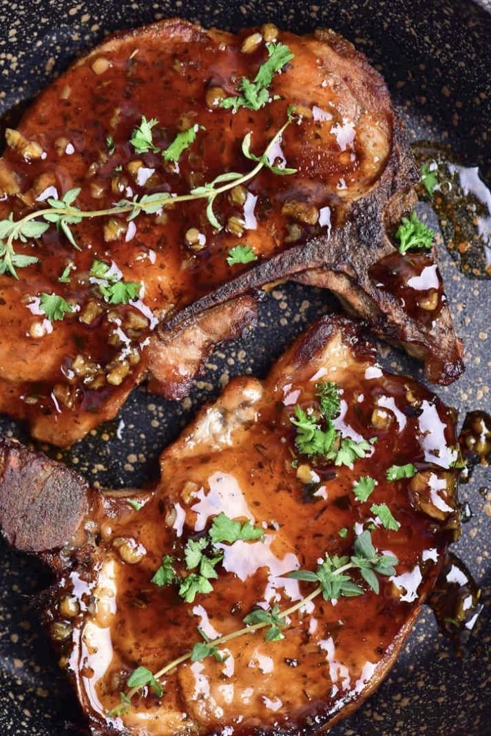 Honey Glaze Pork Chops