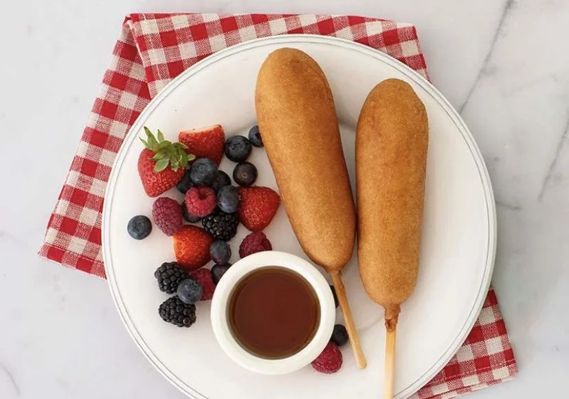Pancake Sausage on a stick