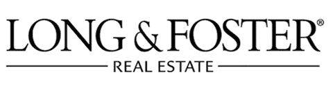 Long & Foster Real Estate logo in black and white.