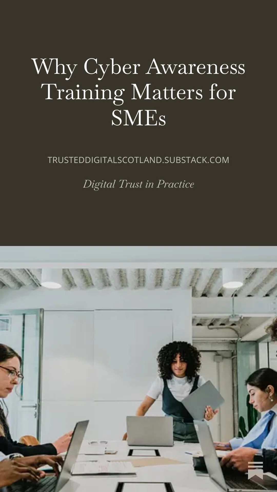 Why Cyber Awareness Training Matters for SMEs