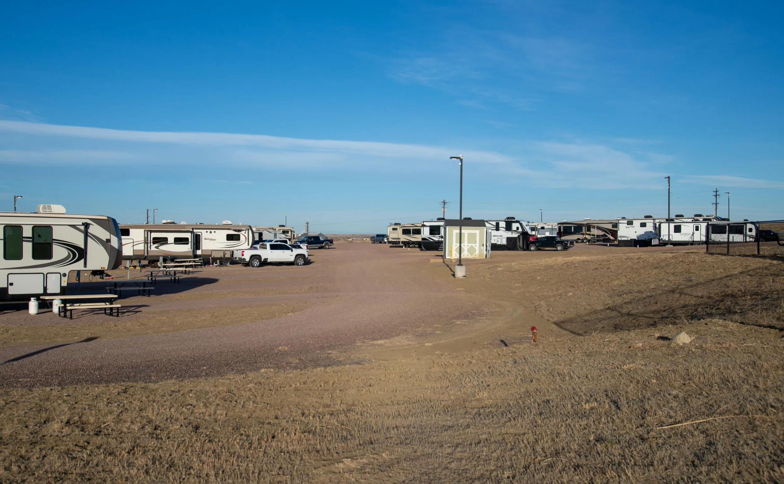 view of park from front