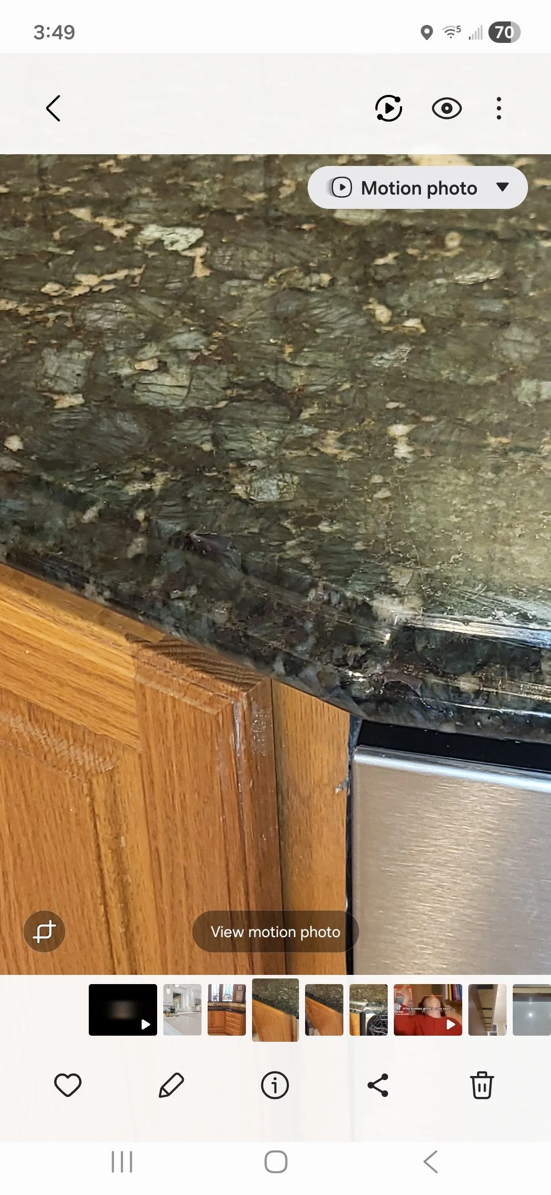 Another repaired corner picture.