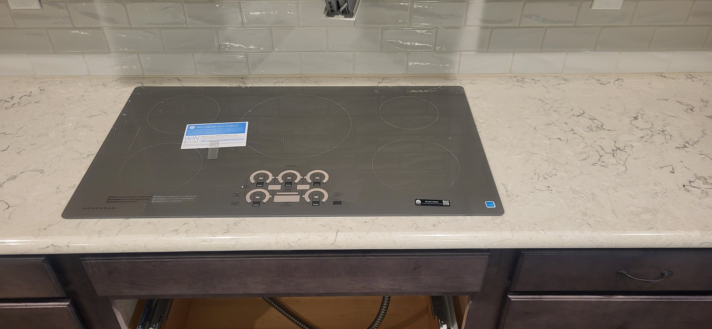 Opening adjusted new cook top fits.