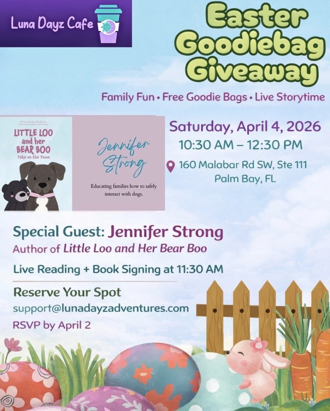 Easter Goodie Bag Giveaway and Storytime