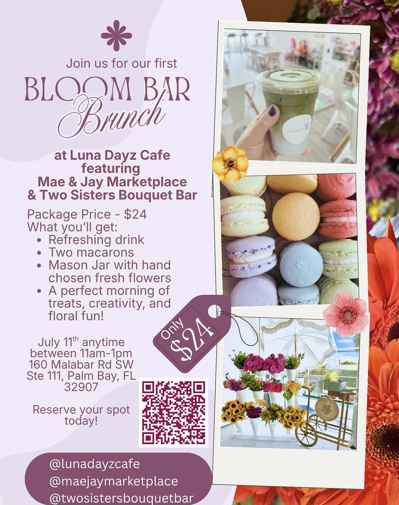 Two Sisters Bloom Bar Brunch