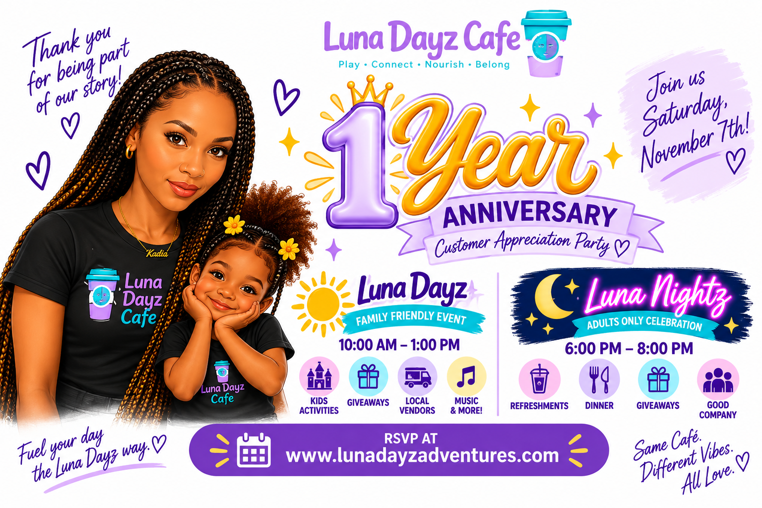 1 Year Customer Appreciation Party