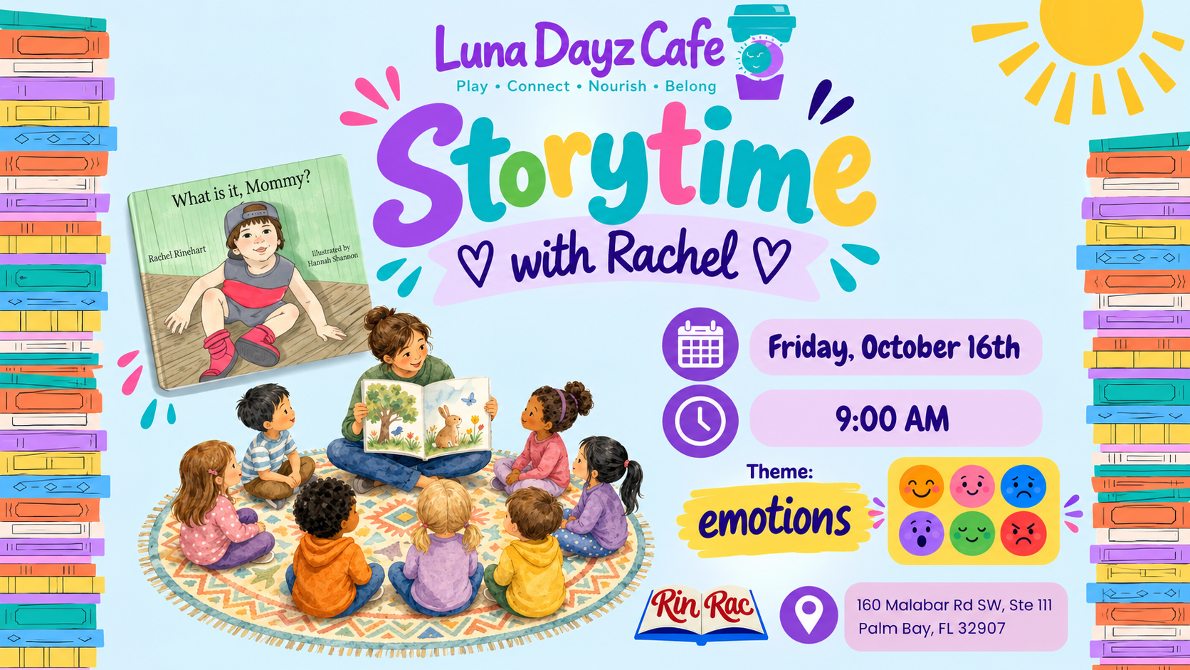 Storytime with Rachel!