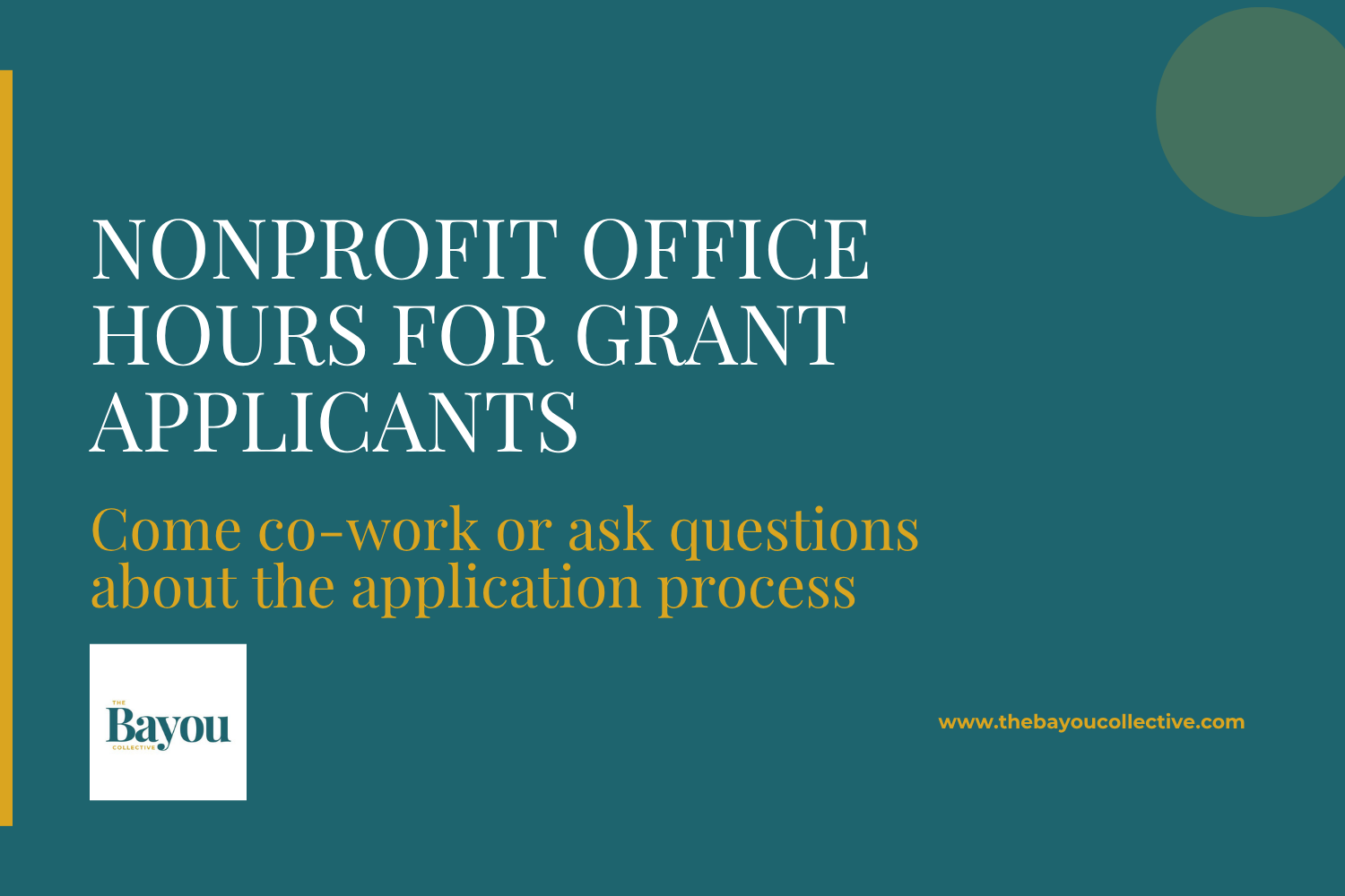 Nonprofit Office Hours (July)
