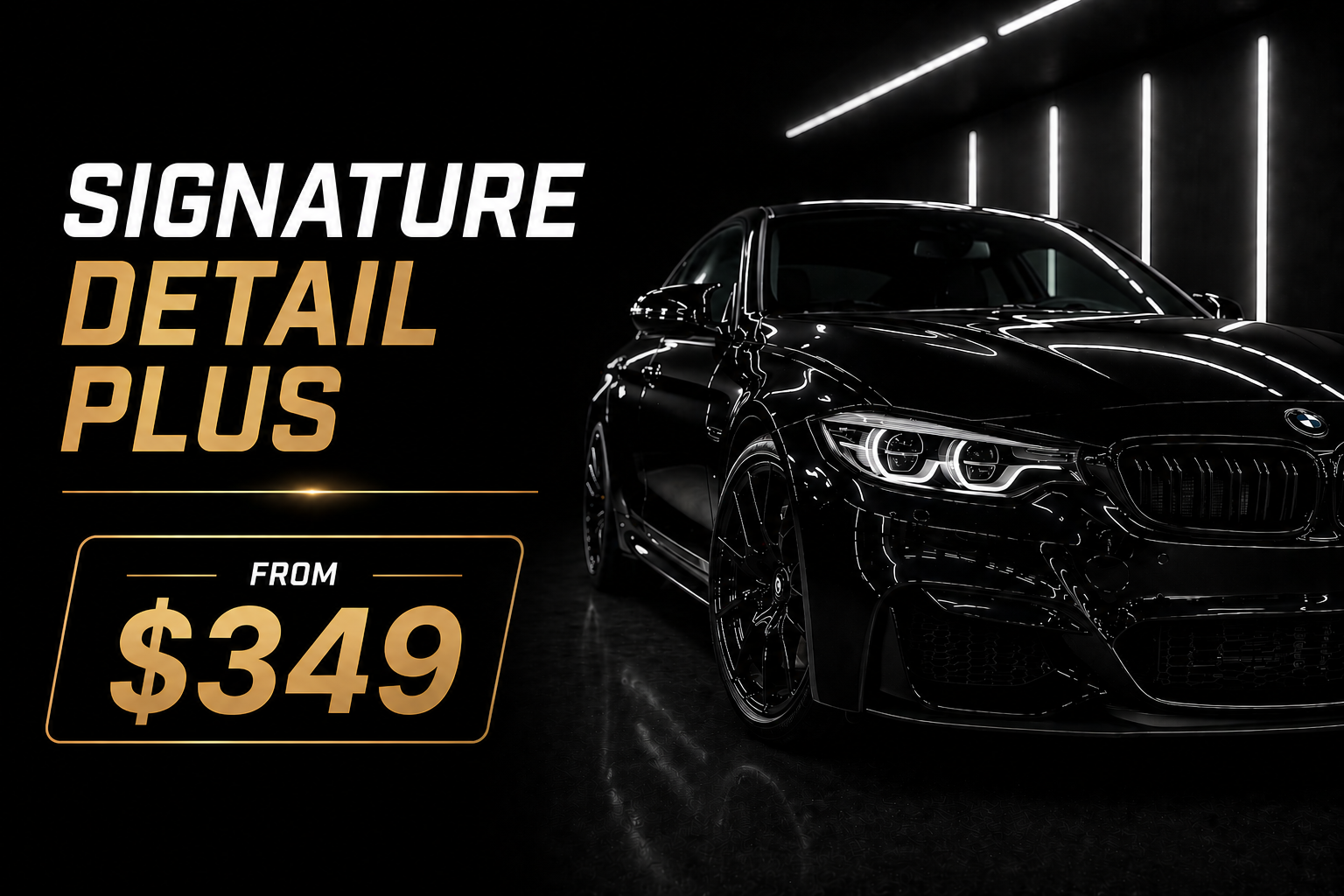 Signature Plus Car Detailing Package Frankston