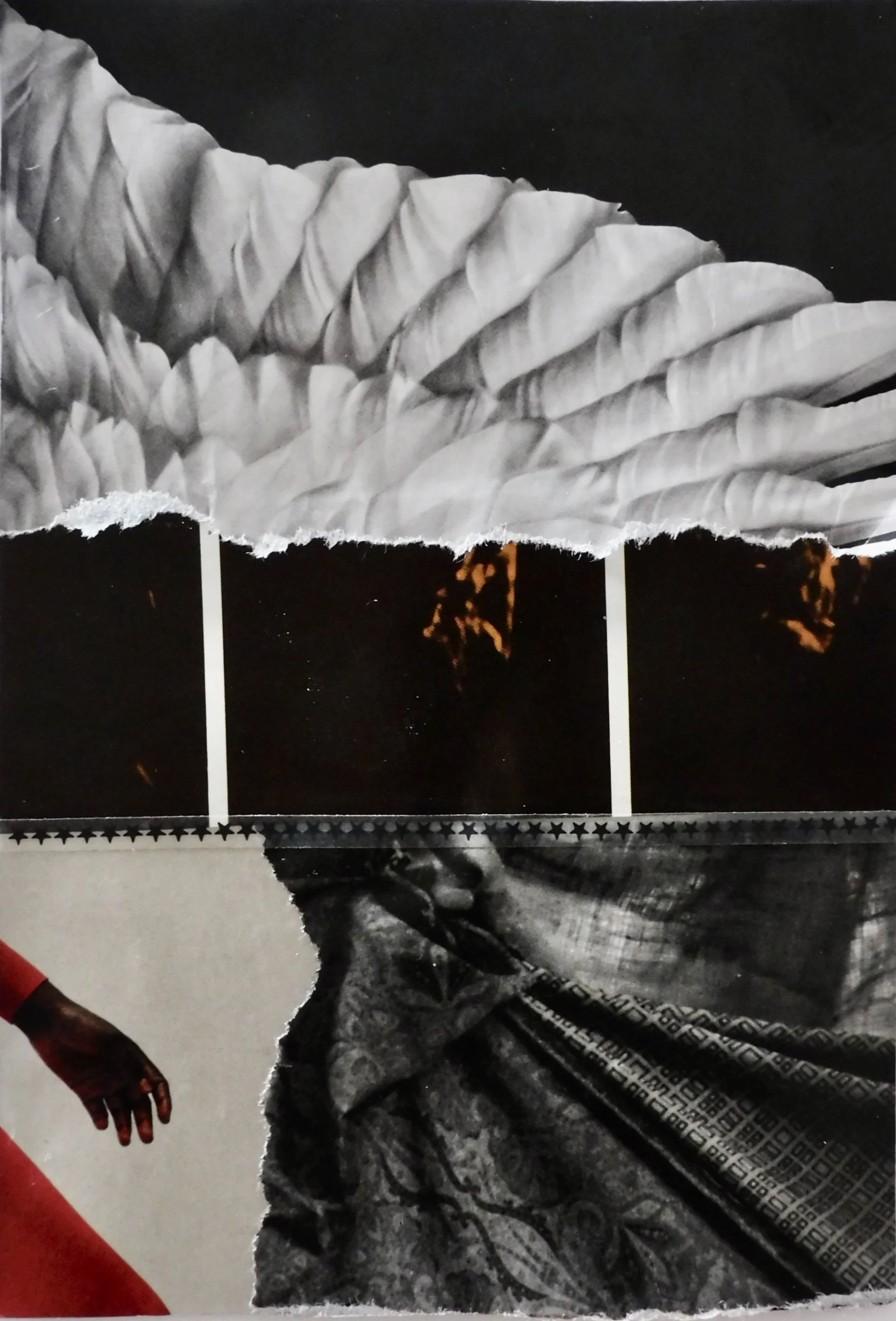 "sonorous silenced XVI" 2024 4.5 X 6.5 collage on paper 3.JPG