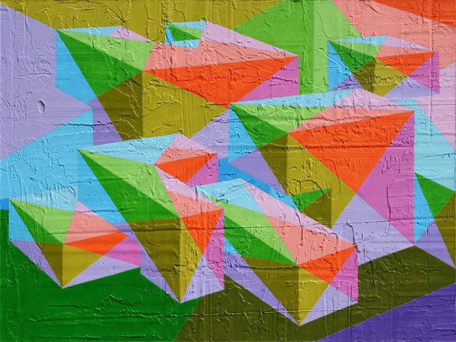 Construct Harlequin  18" x 24"