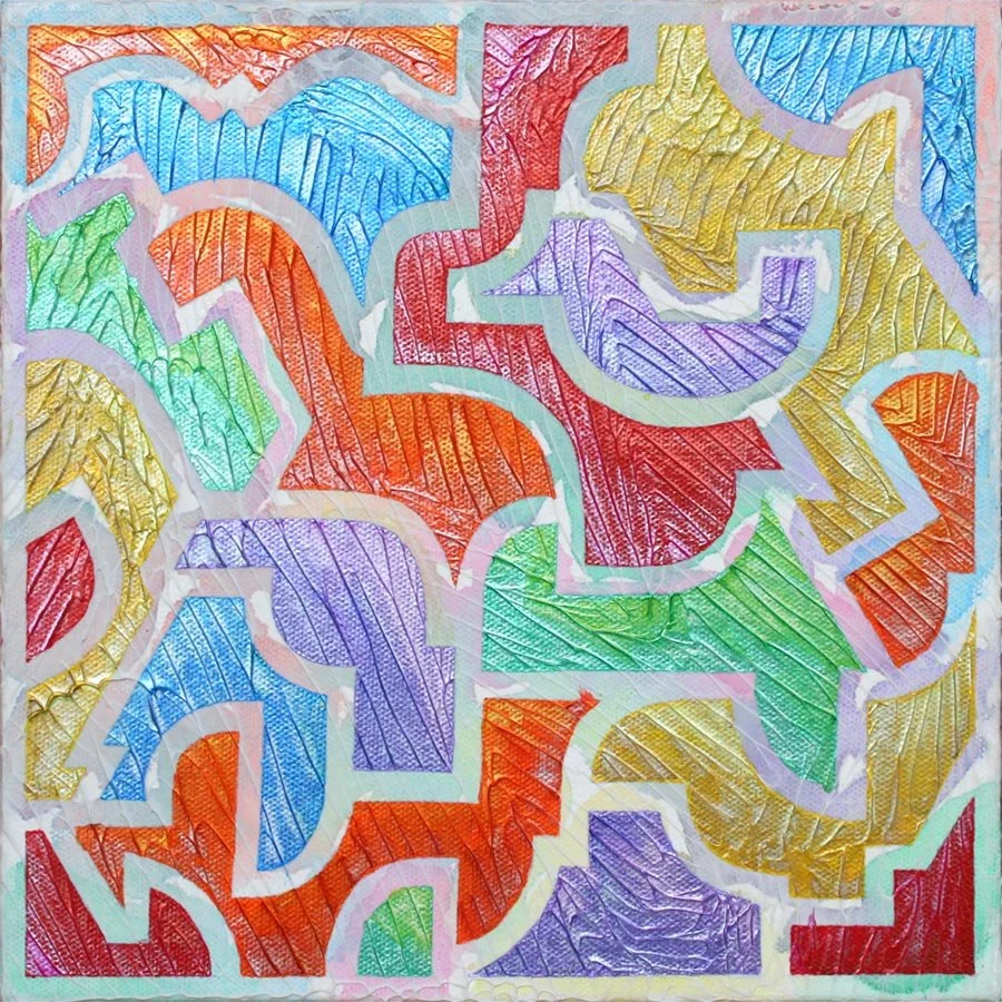Jigsaw E -  10" x 10"