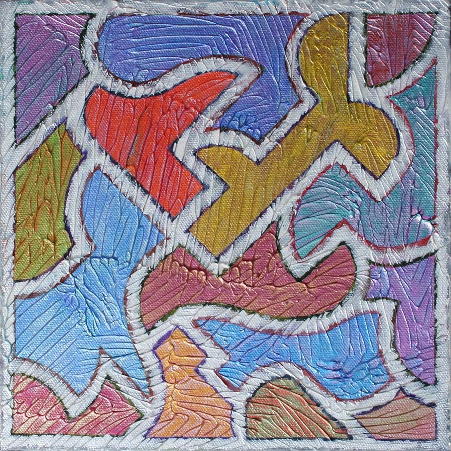 Jigsaw B -  10" x 10"