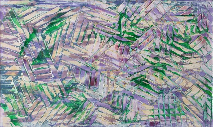 Crosshatch  -  20" x 34"