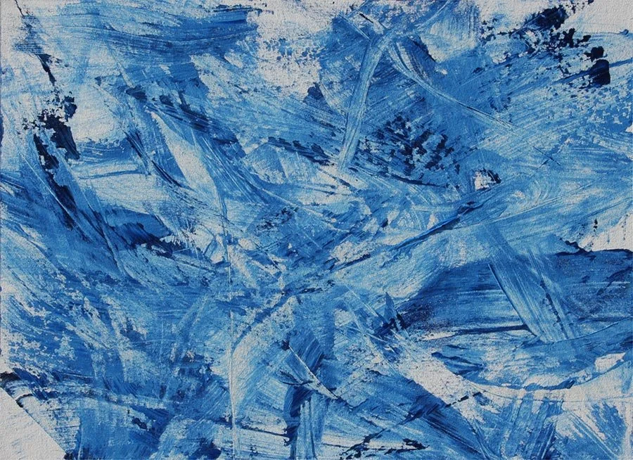 Blue Crush  -  16" x 22"