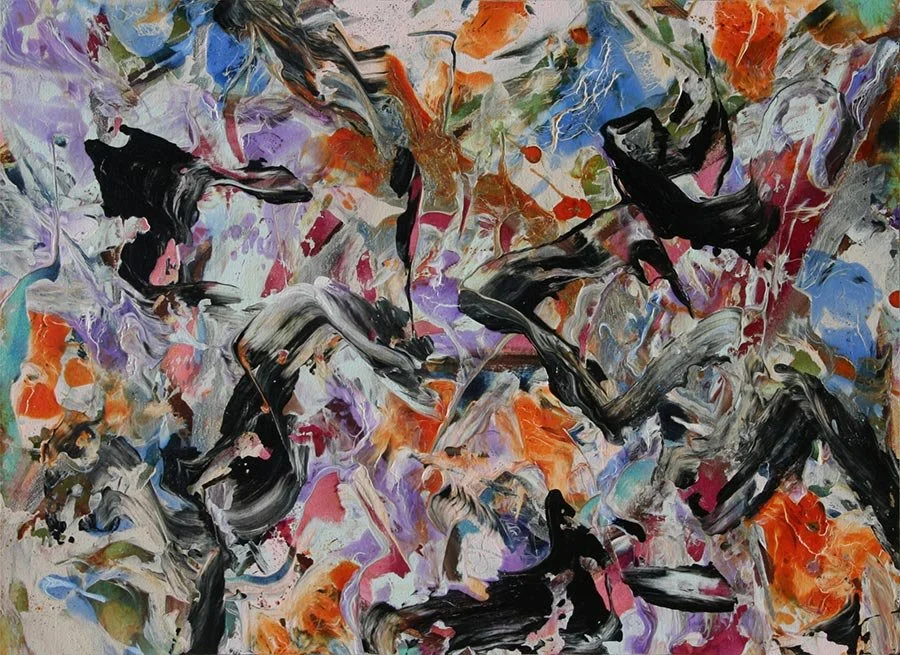 Fireworks  -  16" x 22"