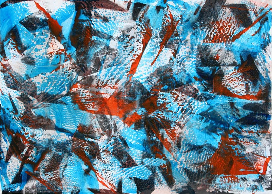 Ripples  -  30" x 42"