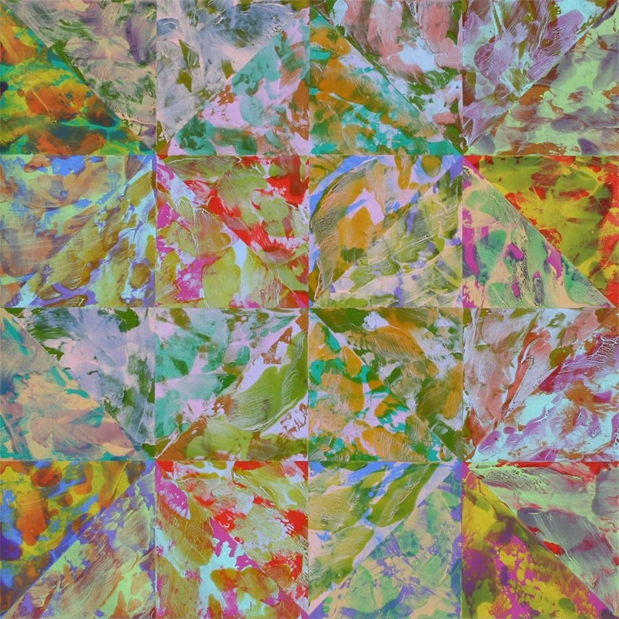 ColorWheelKalideoscope 51  -  24" x 24"