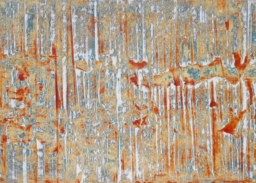 Rough House  -  30" x 42"