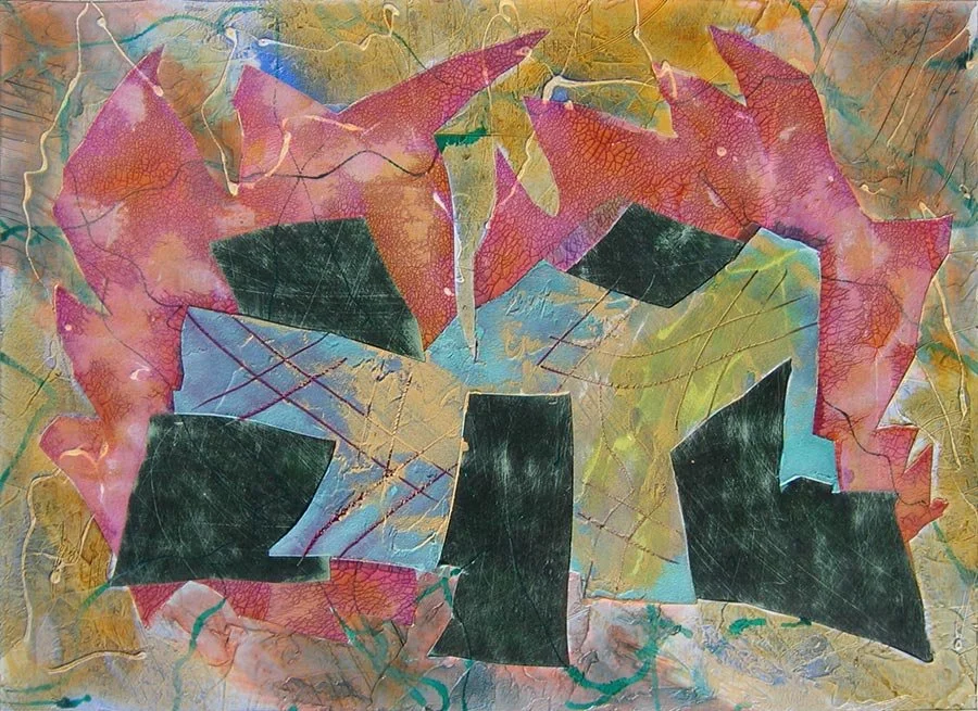 House Fire  -  16" x 22"