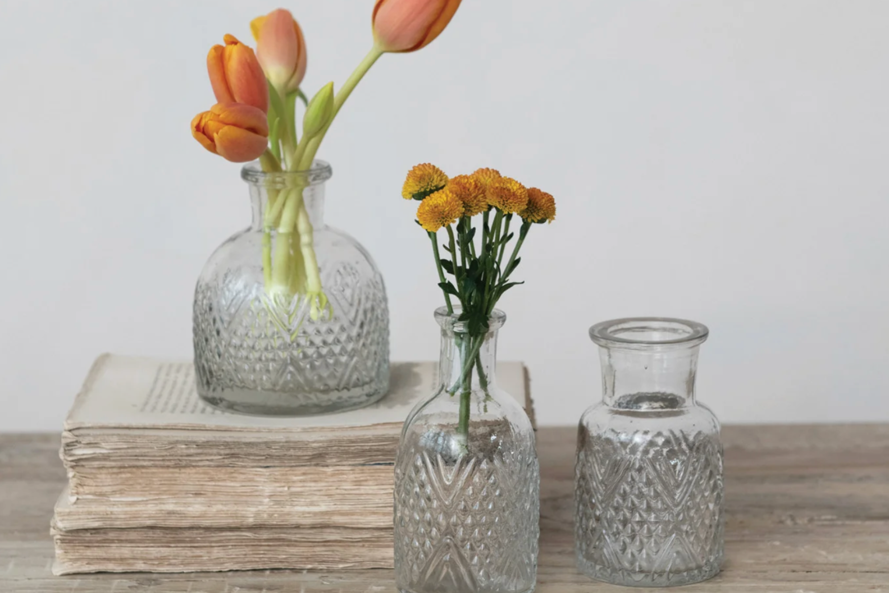 Glass Bud Vases