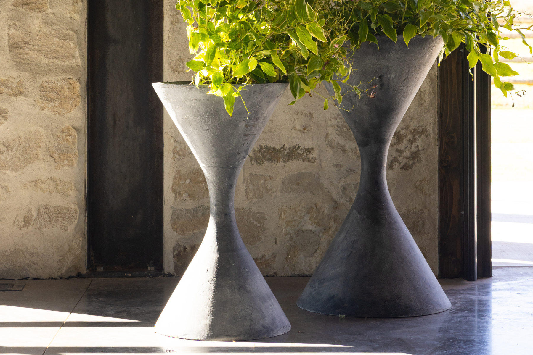 Urn Style Pedestal Planter