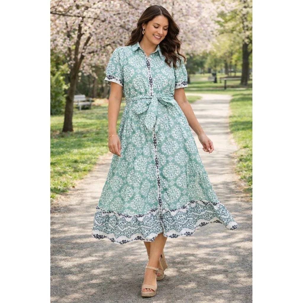 Floral Elegance Maxi Dress
